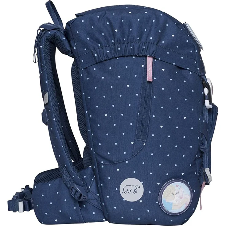 Beckmann Schulrucksack Set 6-teilig Classic Pet Friends blue – Bild 5