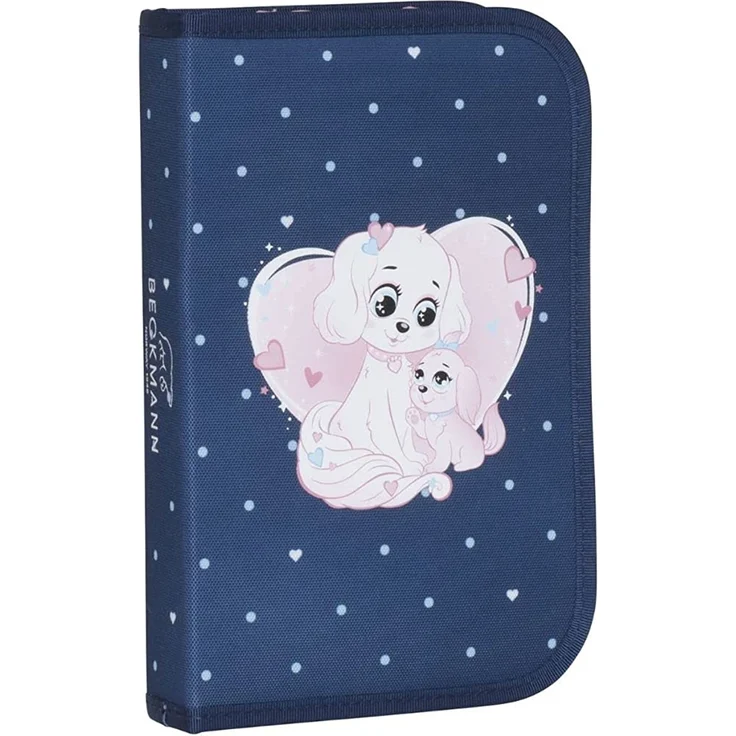Beckmann Schulrucksack Set 6-teilig Classic Pet Friends blue – Bild 9