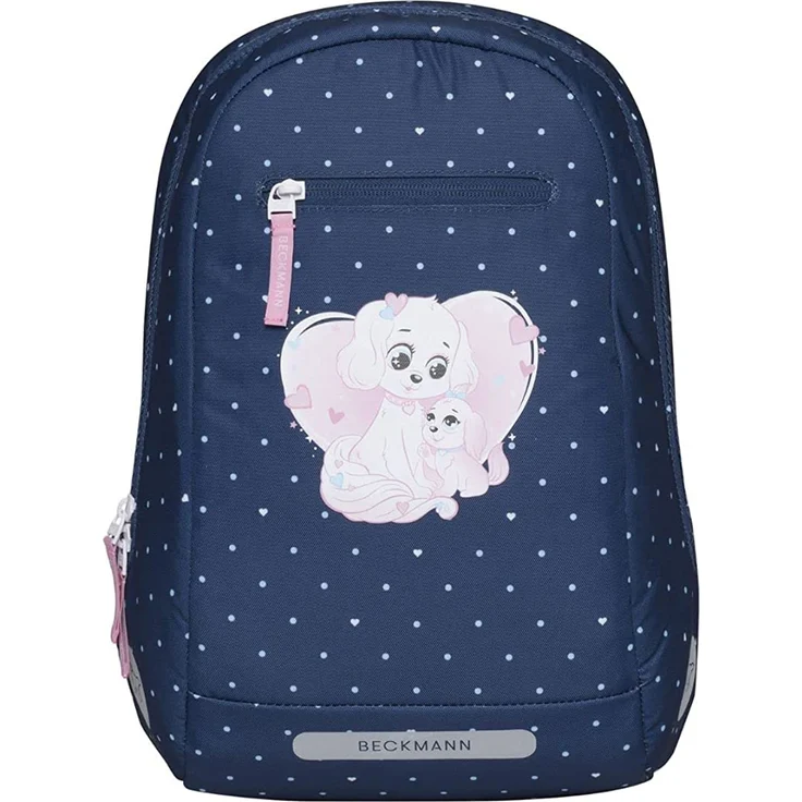 Beckmann Schulrucksack Set 6-teilig Classic Pet Friends blue – Bild 8