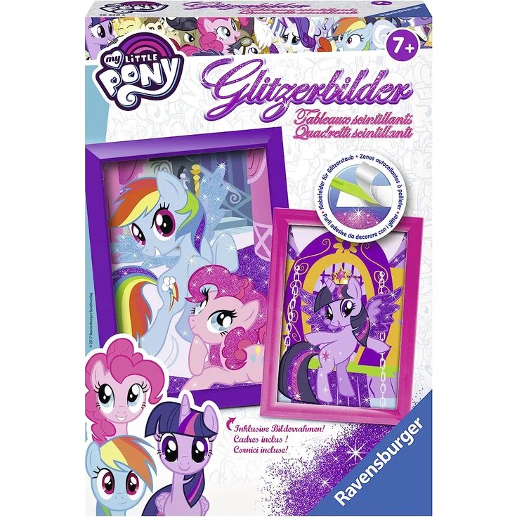 Ravensburger 18339 - Glitzerbilder - My little Pony