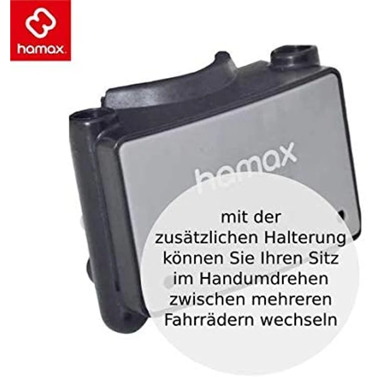 HAMAX Rahmenhalterung Fahrradsitz Kindersitz – Bild 2