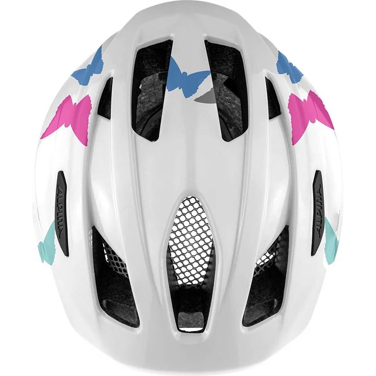 Alpina Helm Pico pearlwhite butterflies gloss Gr. 50-55 cm – Bild 2