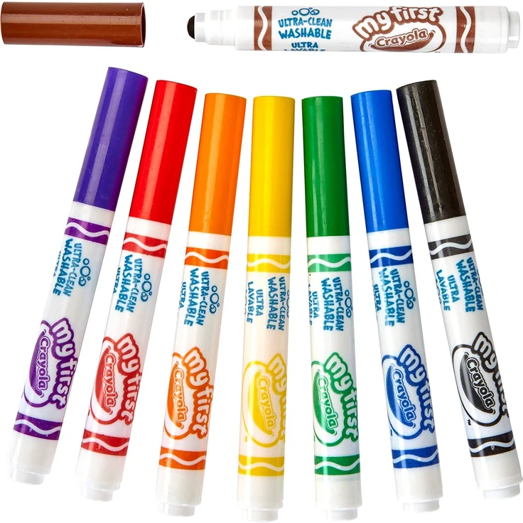 Crayola - Erste Filzstifte, 8 Stück - Preisvergleich – Bild 4