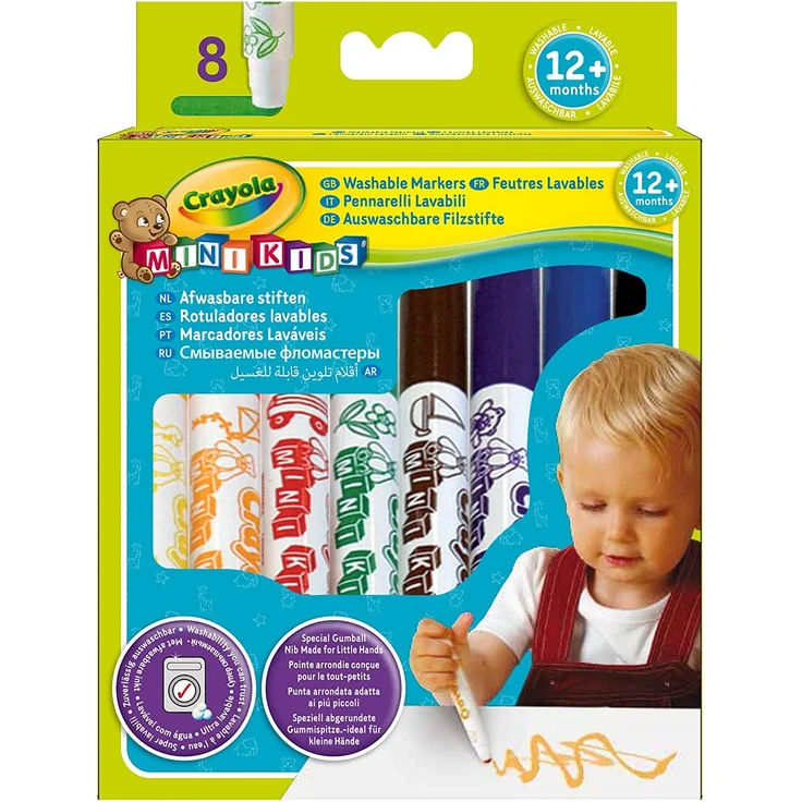Crayola - Erste Filzstifte, 8 Stück - Preisvergleich – Bild 6