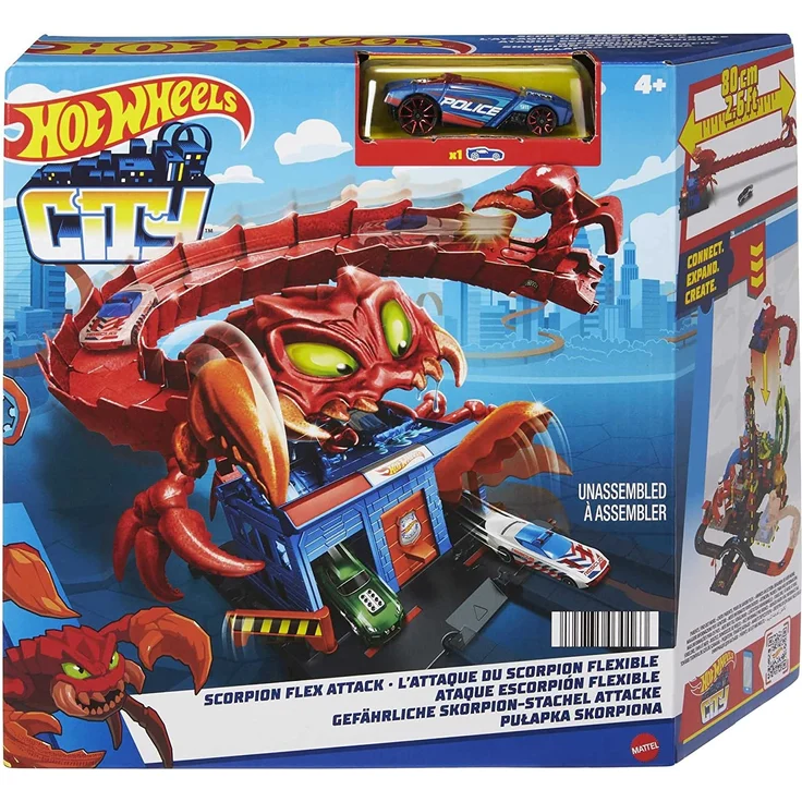 Mattel Hot Wheels City Gefährliche Skorpion Attacke – Bild 6