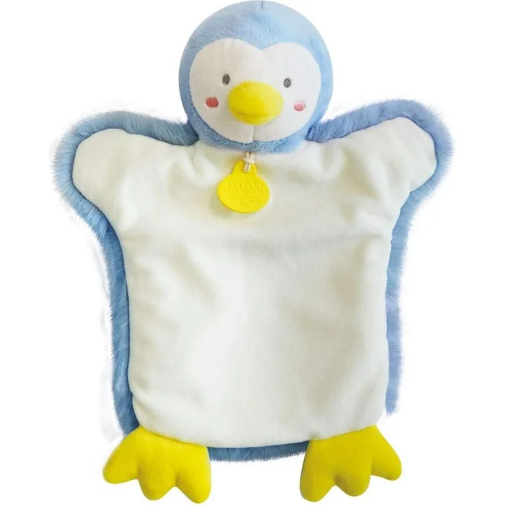 DOUDOU 23614 Handpuppe Pinguin 25cm