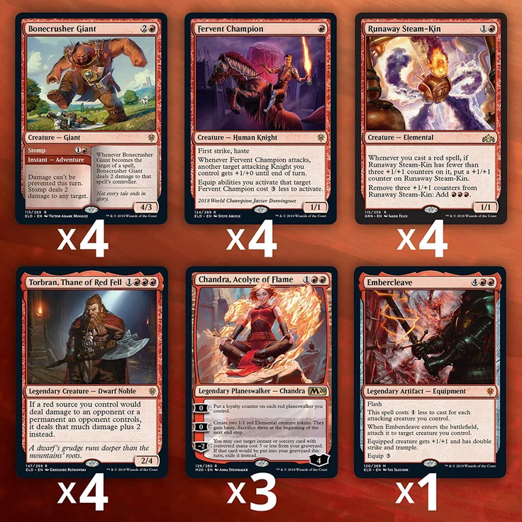 Magic The Gathering Cavalcade Charge Challenger 2020 Deck – Bild 7