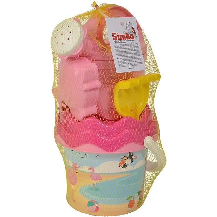 Simba 107114405 Flamingo Baby-Eimergarnitur, Mehrfarbig – Bild 3