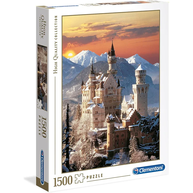 Clementoni 31925.1 - Neuschwanstein 1500 teilig – Bild 1