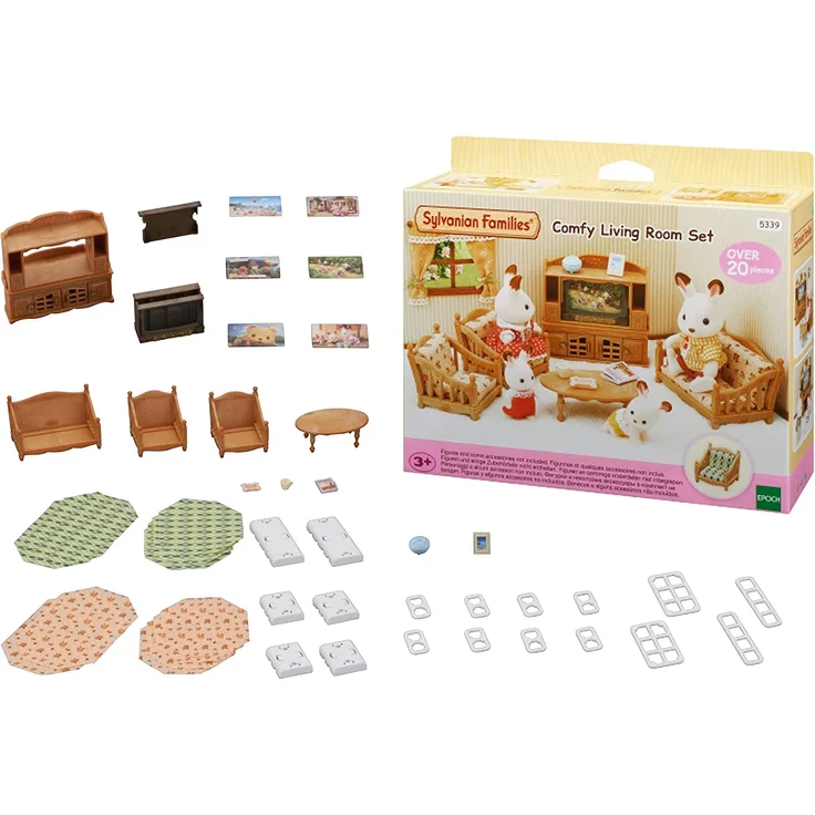 Sylvanian Families - 5339 - Landhaus Wohnzimmer NEU – Bild 2