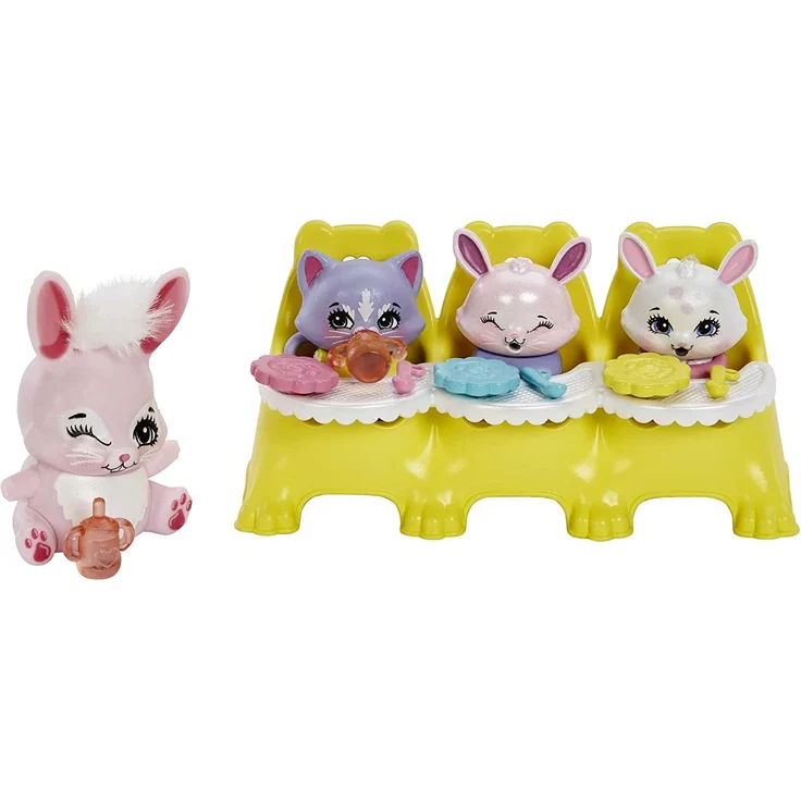 Mattel - Enchantimals Baby Bestie Bree Bunny & Twist Bunny – Bild 3