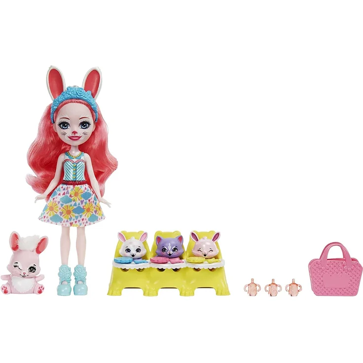 Mattel - Enchantimals Baby Bestie Bree Bunny & Twist Bunny – Bild 5