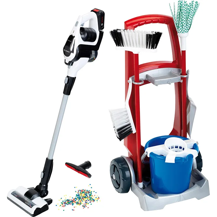 Besenwagen mit Staubsauger Bosch Unlimited Kinderhaushaltsgerät