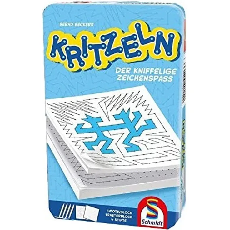 Kritzeln, Bring Mich mit Spiel in der Metalldose