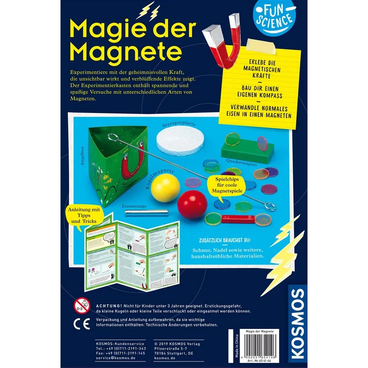 KOSMOS Fun Science Magie der Magnete – Bild 1