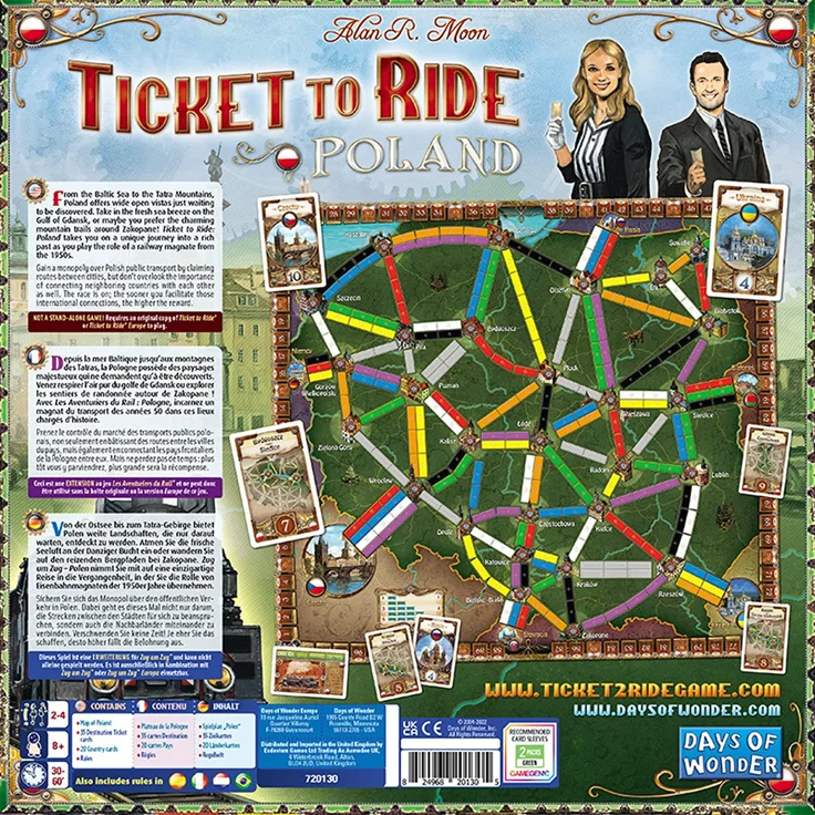 Ticket To Ride Polen (Erw. ) (international) - Preisvergleich – Bild 6
