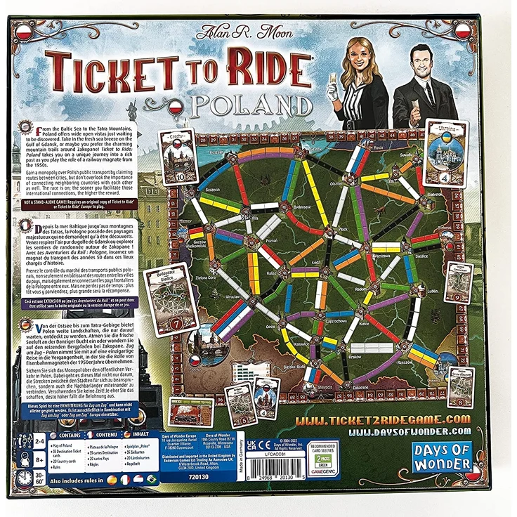 Ticket To Ride Polen (Erw. ) (international) - Preisvergleich – Bild 3