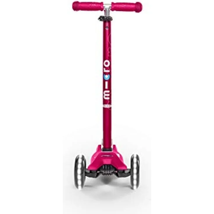 Micro Maxi Deluxe LED Skateboard Hockey und Skating auf Rädern, Unisex, Rosa, Größe nica – Bild 2