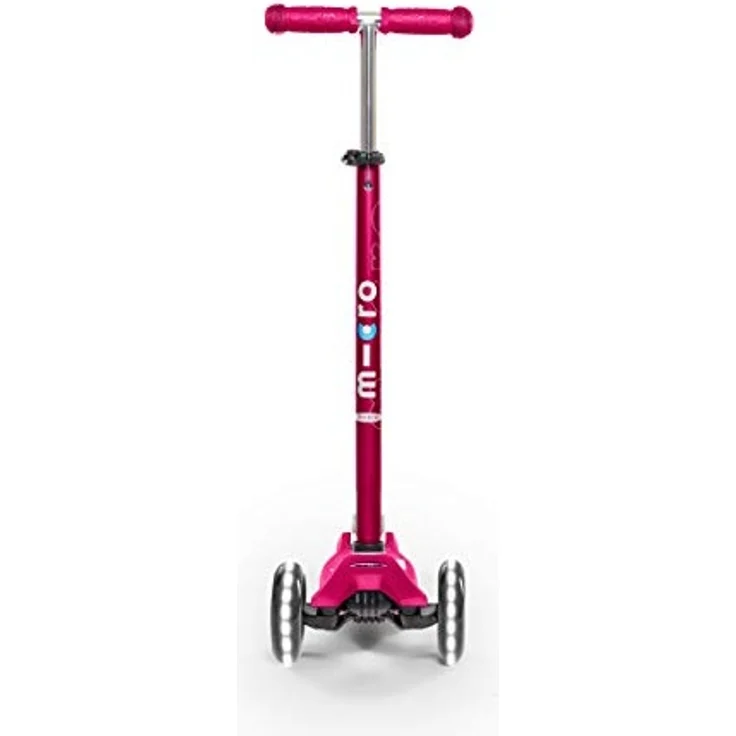 Micro Maxi Deluxe LED Skateboard Hockey und Skating auf Rädern, Unisex, Rosa, Größe nica – Bild 1