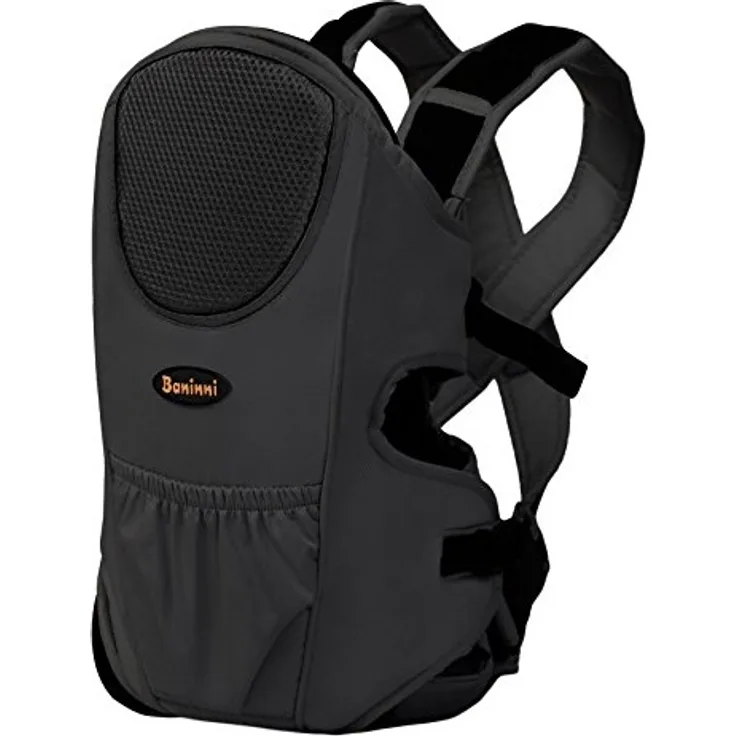 Baninni 2-in-1 Babytrage Sacco Prestigio Schwarz