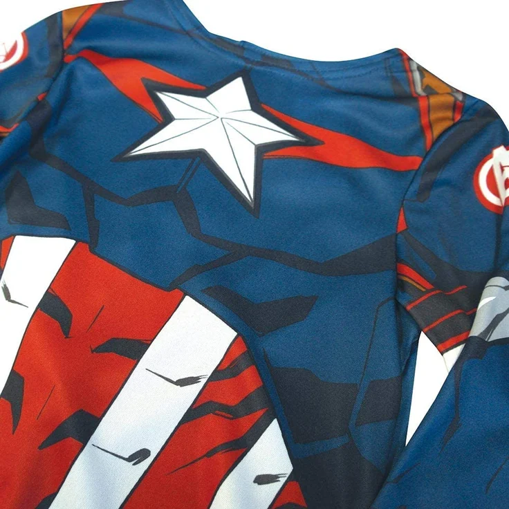 Rubie's 640832L Marvel Avengers Captain America Classic Kinderkostüm, Jungen, Einheitsgröße – Bild 3