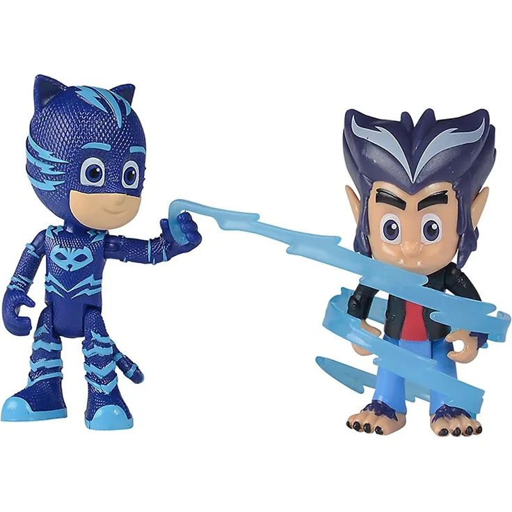Simba 109402223 PJ Masks Figuren Set Catboy mit Howler, Unisex-Kinder