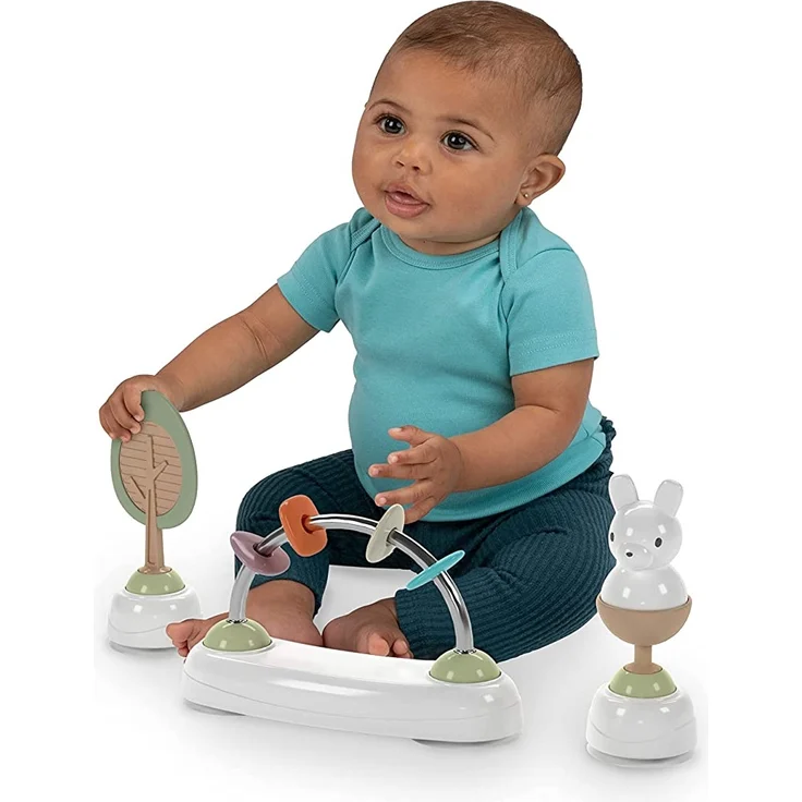 Ingenuity, Step & Sprout 3-in-1 Baby Lauflernhilfe, First Forest, Lauflernwagen mit Natur inspirierten Spielzeuge, höhenverstellbar, zusammenklappbar, einfach zu reinigen, ab 6 Monaten, 12904 - Preisvergleich – Bild 3