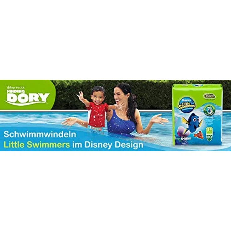 HUGGIES Schwimmwindeln 12er Pack, Gr. 3/4 – Bild 2