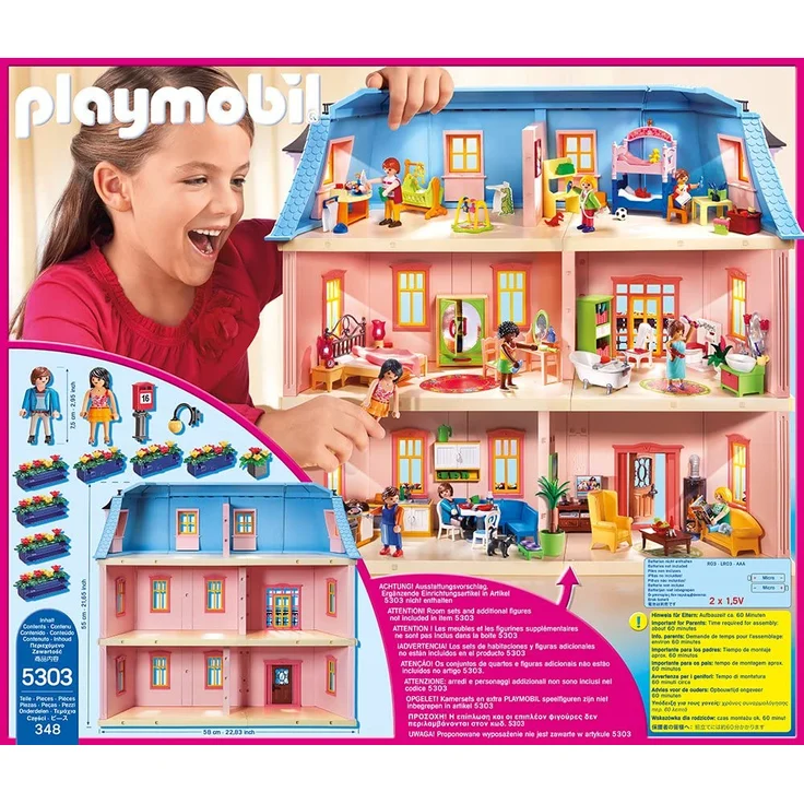 Playmobil 5303 - Romantisches Puppenhaus – Bild 3