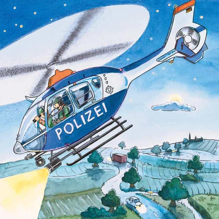 Ravensburger Kinderpuzzle 09221 - Polizeieinsatz - 3 x 49 Teile – Bild 8