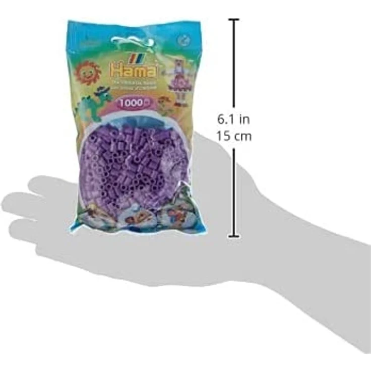 Hama Perlen Lila Beutel 1000er – Bild 7