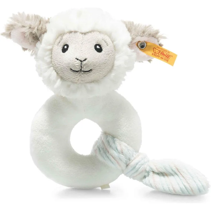 Steiff Lita Lamm Greifling 14 creme