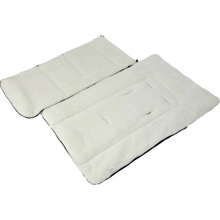 Monzana Babyfußsack Reflektoren-Streifen Reißverschluss Kopfteil Wetterfest Tasche Antirutschnoppen Kinderwagen Winterfußsack 90x60cm - Preisvergleich – Bild 5