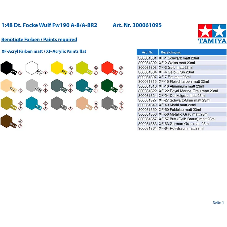 Tamiya FockeWulf Fw190 A8A8 R2 (61095) – Bild 4