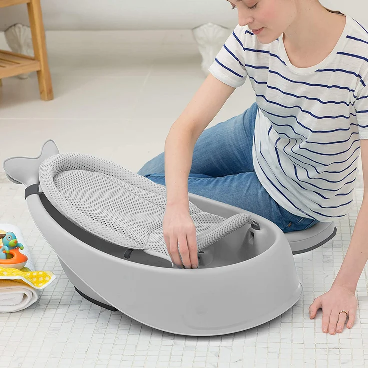 Skip Hop baby bath MOBY Gray – Bild 11