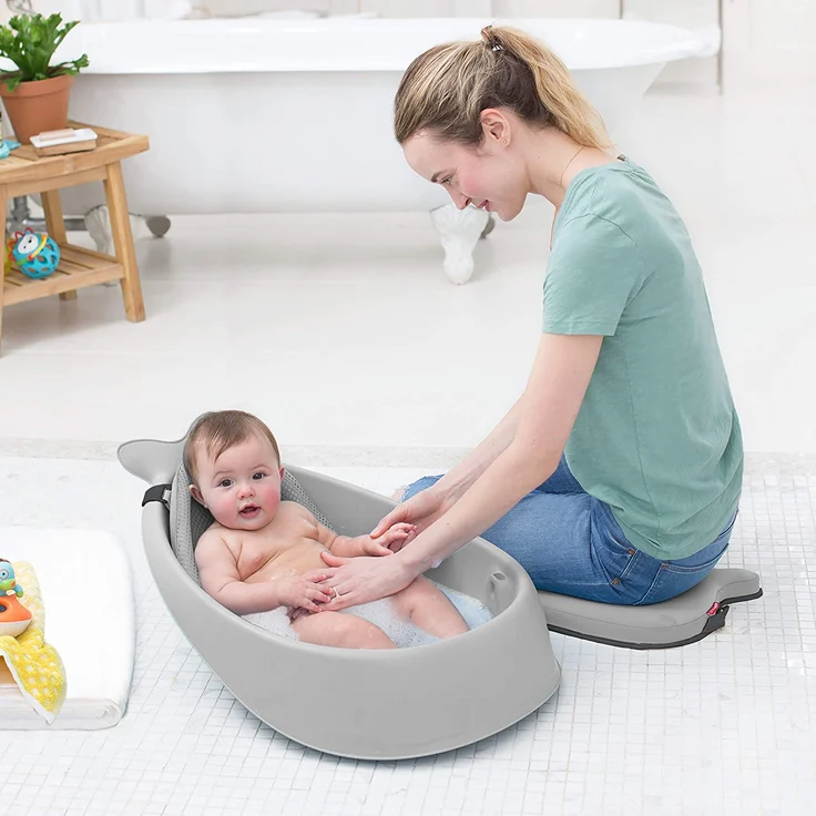 Skip Hop baby bath MOBY Gray – Bild 9