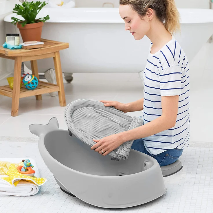 Skip Hop baby bath MOBY Gray – Bild 13