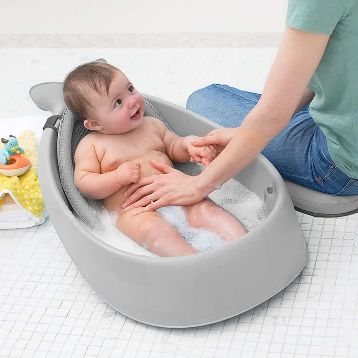 Skip Hop baby bath MOBY Gray – Bild 5