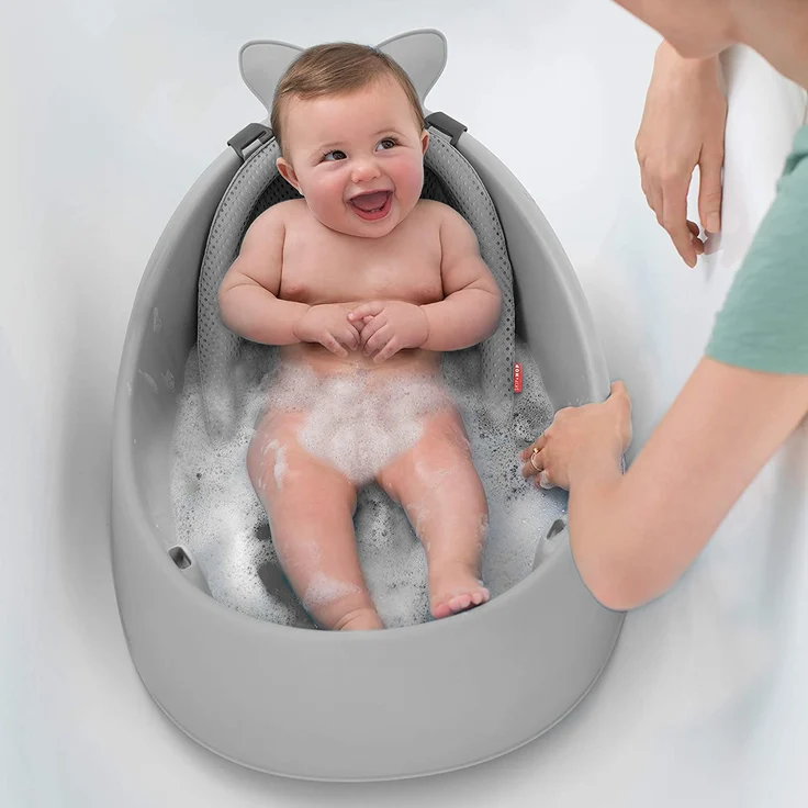 Skip Hop baby bath MOBY Gray – Bild 8