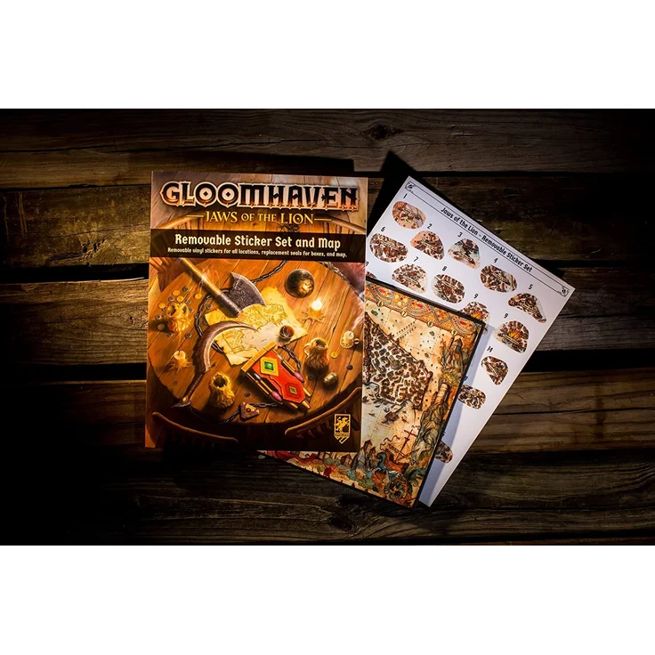 CPH00502 - Ablösbares Sticker-Set für Gloomhaven: Die Pranken des Löwen – Bild 2