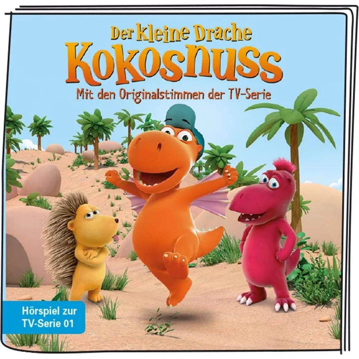 Tonies Der kleine Drache Kokosnuss 'Hörspiel zur TV-Serie 01', Hörfigur mit 56 Minuten Spielzeit, ab 5 Jahren – Bild 3