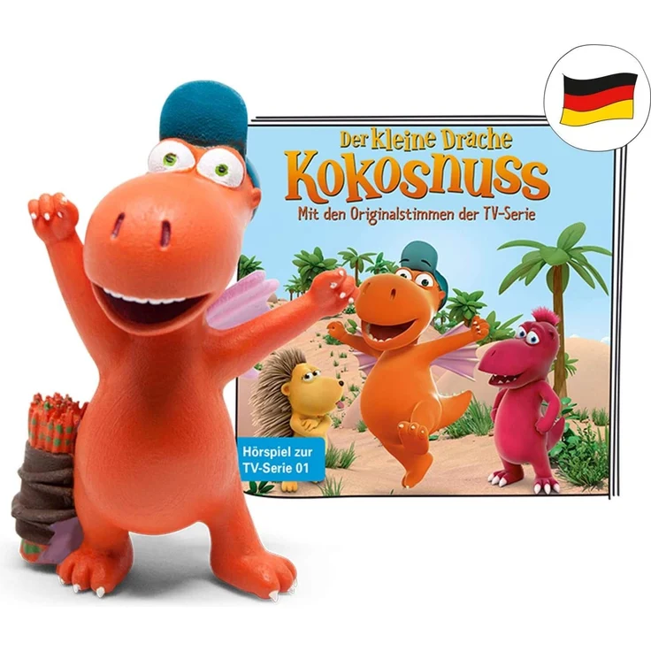 Tonies Der kleine Drache Kokosnuss 'Hörspiel zur TV-Serie 01', Hörfigur mit 56 Minuten Spielzeit, ab 5 Jahren – Bild 1
