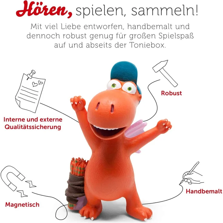 Tonies Der kleine Drache Kokosnuss 'Hörspiel zur TV-Serie 01', Hörfigur mit 56 Minuten Spielzeit, ab 5 Jahren – Bild 4