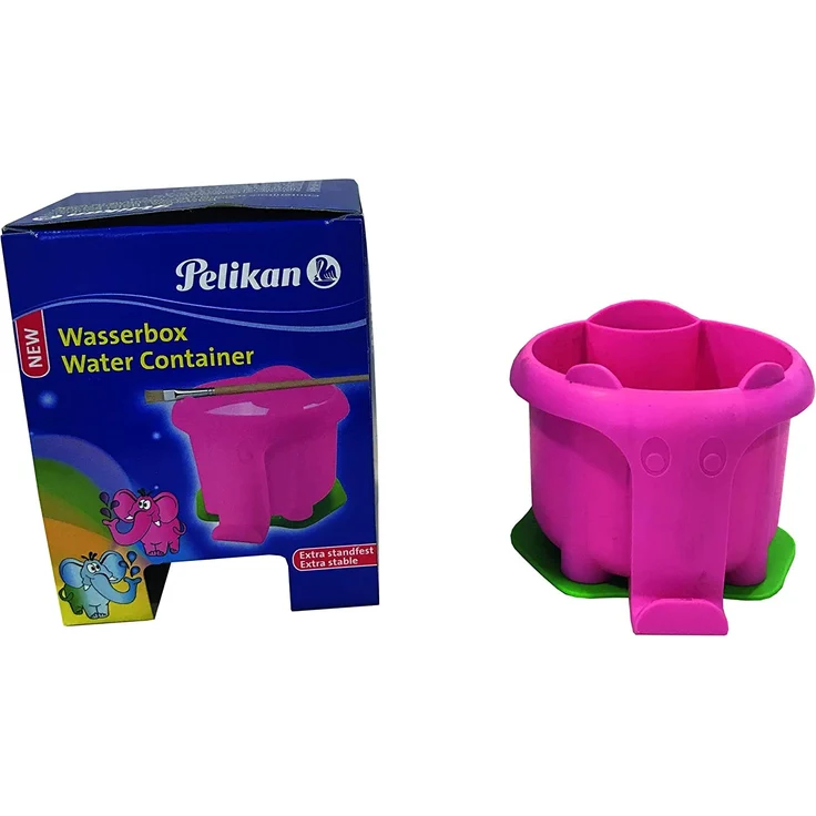 Pelikan Wasserbox Pink Elefant mit Pinselhalter und Wasserkammer – Bild 3