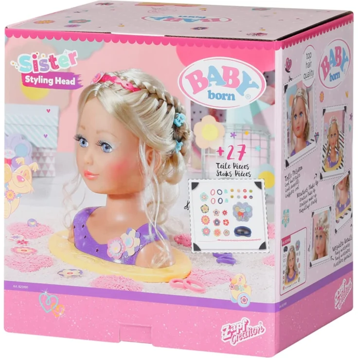 Zapf BABY born Sister Styling Head – Bild 10