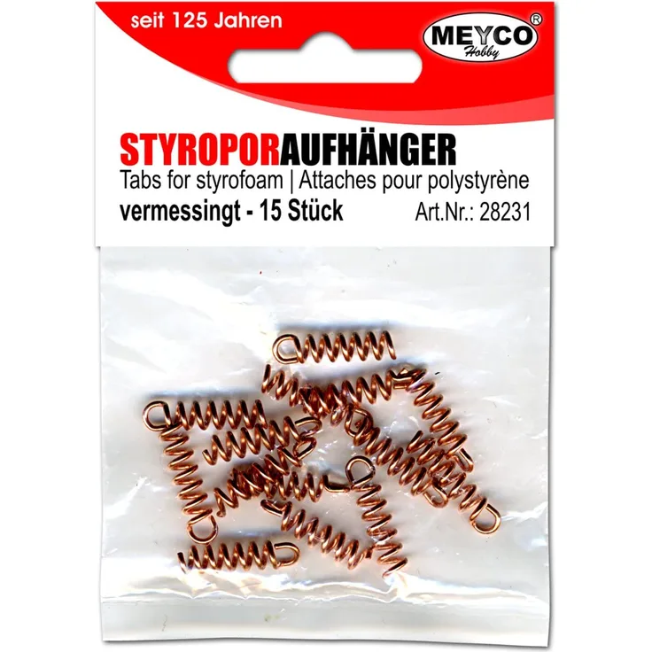 Aufhänger für Styropor Ostereier, 15 Stk.