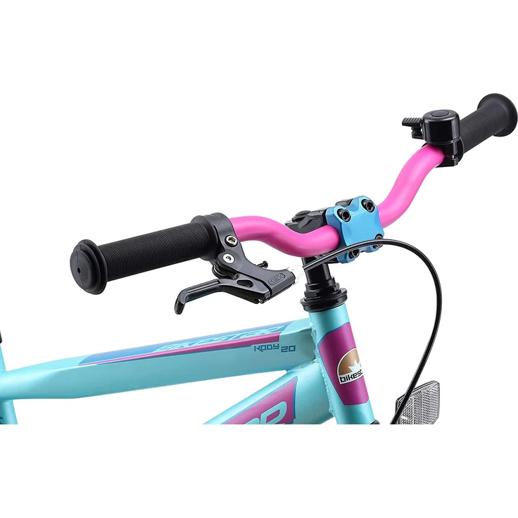 Bikestar Kinderfahrrad Urban Jungle, 20 Zoll Berry & Türkis – Bild 4
