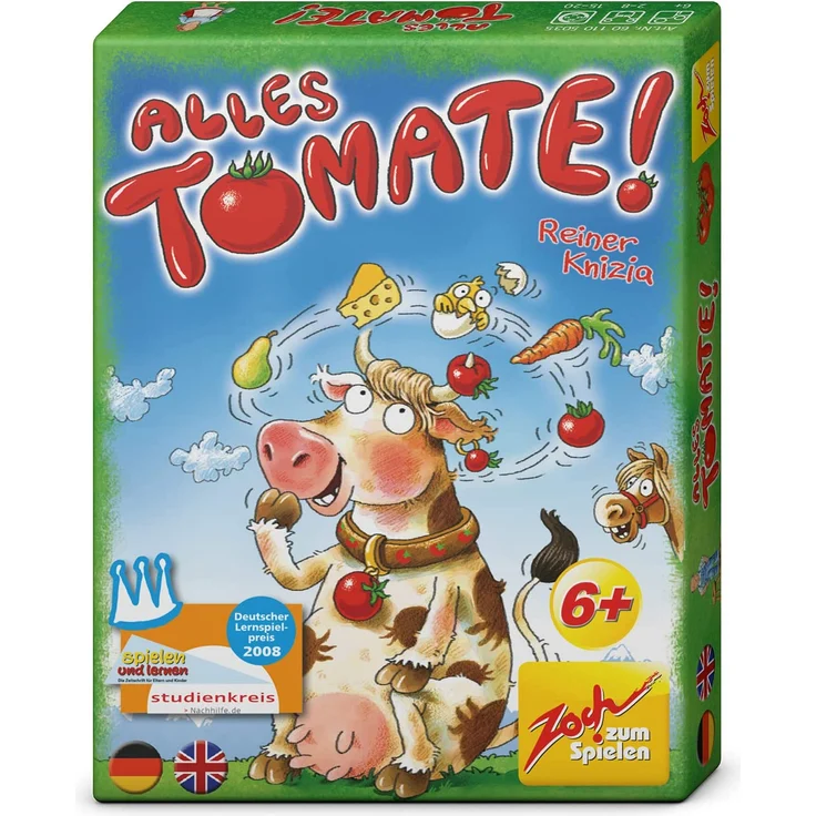 Zoch 601105035 Alles Tomate, Ein rasantes Gedächtnisragout mit ständig wechselnden Zutaten, ab 6 Jahren – Bild 1