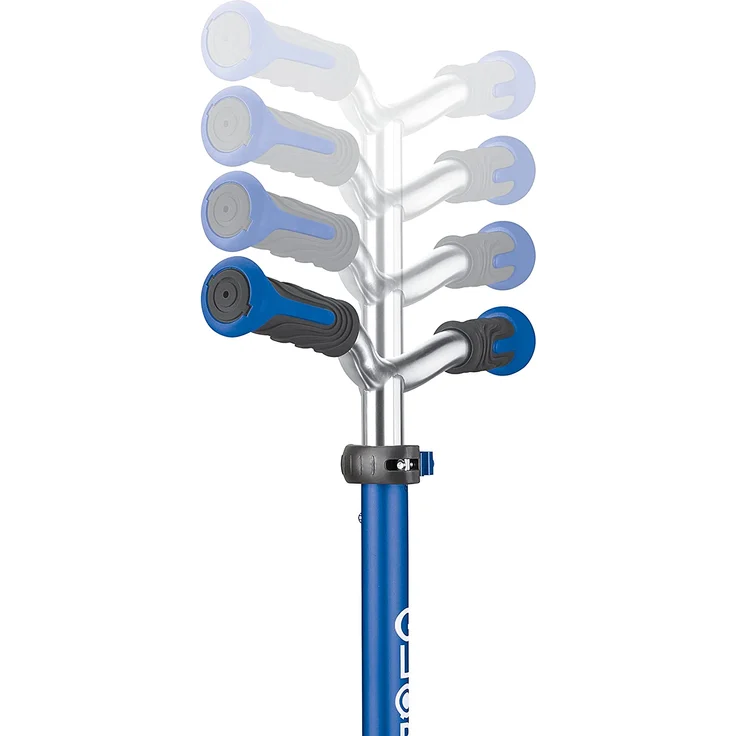 Scooter Globber Elite Prime navy-blau mit Leuchtrollen u. Leuchtdeck – Bild 6