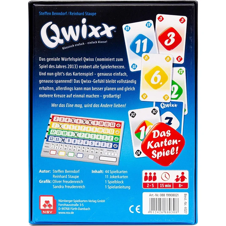 Qwixx - Das Kartenspiel – Bild 3